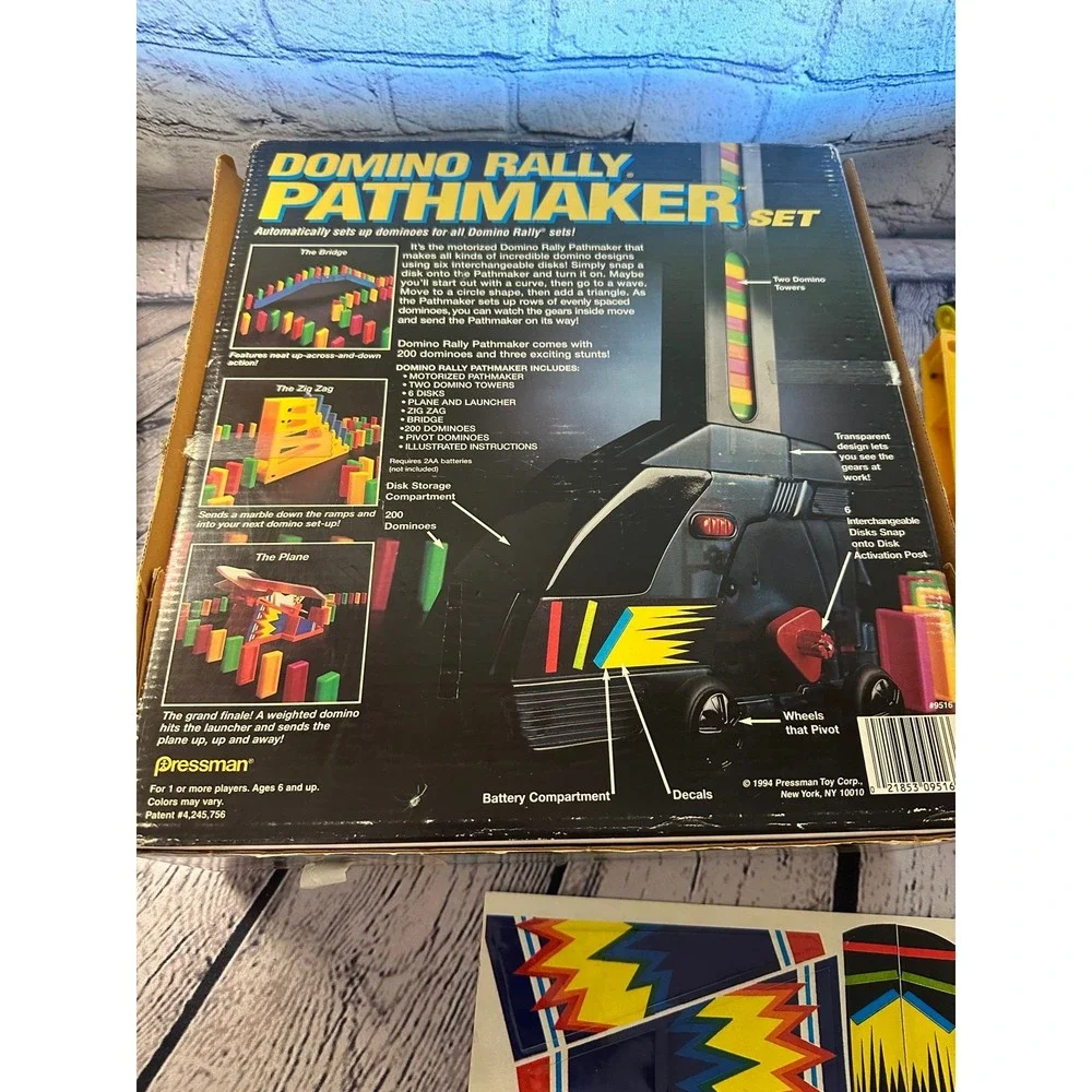 Domino rally‎ pathmaker vintage playset